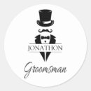 Recherche de groomsmen autocollants Parti