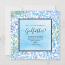 Recherche de marraine invitations Aquarelle