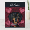 Recherche de dachshund saint valentin cartes Je t'aime