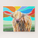Recherche de highland cow puzzles Animal