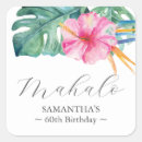 Recherche de anniversaire tropical autocollants Pour elle