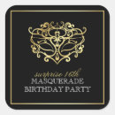 Recherche de blanche noire autocollants Fête d'anniversaire