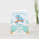 Recherche de dinosaures drôles invitations Parti