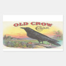 Recherche de crow autocollants Vintage