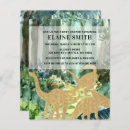 Recherche de dino baby shower invitations Jungle