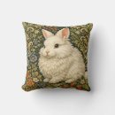 Recherche de lapin vintage coussins Botanique