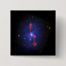 Recherche de cosmologie badges Bleu