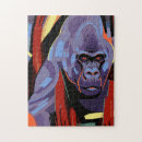 Recherche de gorilles puzzles Sauvage