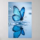 Recherche de papillons bleus art Toute personne