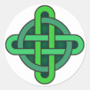 Recherche de symbole celtique noeud autocollants Irlande