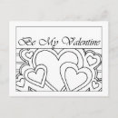 Recherche de be my valentine cartes postales Amour