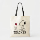 Recherche de teacher tote bags Snoopy