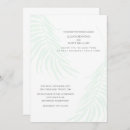 Recherche de blanc vert mariage invitations Classique