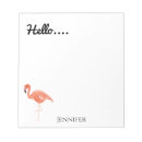 Recherche de flamant rose blocsnotes Flamingo