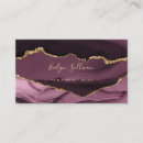 Recherche de mauve foncé cartes visite Maquillage