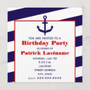 Recherche de ancre invitations Fête d'anniversaire