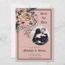 Recherche de gothic save the dates Floral