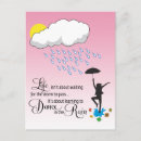 Recherche de danser sous la pluie cartes postales Inspirant
