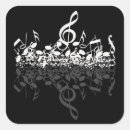Recherche de mélomane autocollants Clef triple