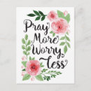 Recherche de conception de calligraphie cartes postales Don chrétien