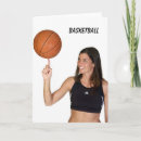 Recherche de basket de femmes vœux cartes Sports