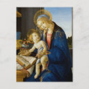 Recherche de boticelli cartes postales Madonna