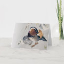 Recherche de canard de mandarine vœux cartes Oiseau