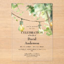 Recherche de pertties invitations Célébration de la vie