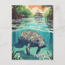Recherche de lamantin cartes postales Floride
