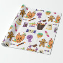 Recherche de halloween papier cadeau Crâne