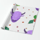 Recherche de baie de houx papier cadeau Noël