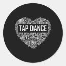 Recherche de coeur de danse autocollants Dancelière