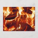 Recherche de feu de camp cartes postales Plein air