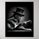 Recherche de chat jouant la guitare art Hommes