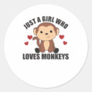 Recherche de singe heureux autocollants Singes