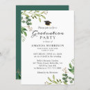 Recherche de nature graduation invitations Élégant