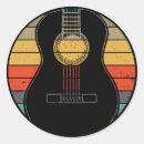 Recherche de guitare classique autocollants Guitariste