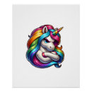 Recherche de crinière posters Kawaii