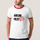 Recherche de pilote de ligne aérienne tshirts Mouche