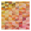 Recherche de motifs géométriques posters Couleurs vives