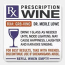 Recherche de vin drôle autocollants Humour à vin