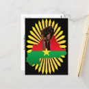 Recherche de fierté africaine cartes postales Poing