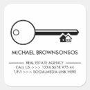 Recherche de agent autocollants Agence immobilière