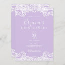 Recherche de dentelle lavande invitations Violet
