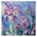 Recherche de iris carreaux Violet