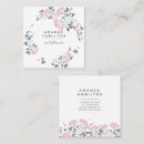 Recherche de cercle floral cartes visite Simple