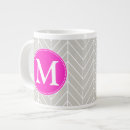 Recherche de pendaison de crémaillère tasses Monogramme