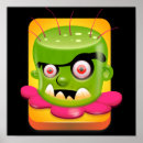 Recherche de petit monstre posters Halloween
