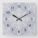 Recherche de mandala bleu art Médaillon