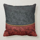 Recherche de tapis rouge coussins Classique